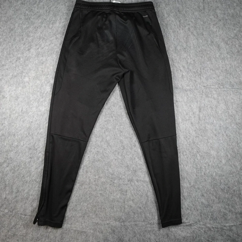 Adidas Pants Men Medium Black Tiro 19 Training Tapered Ankle Zip Track DZ8765
